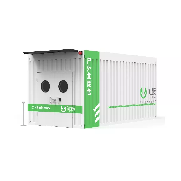 Smart Hazardous Waste Storage Unit